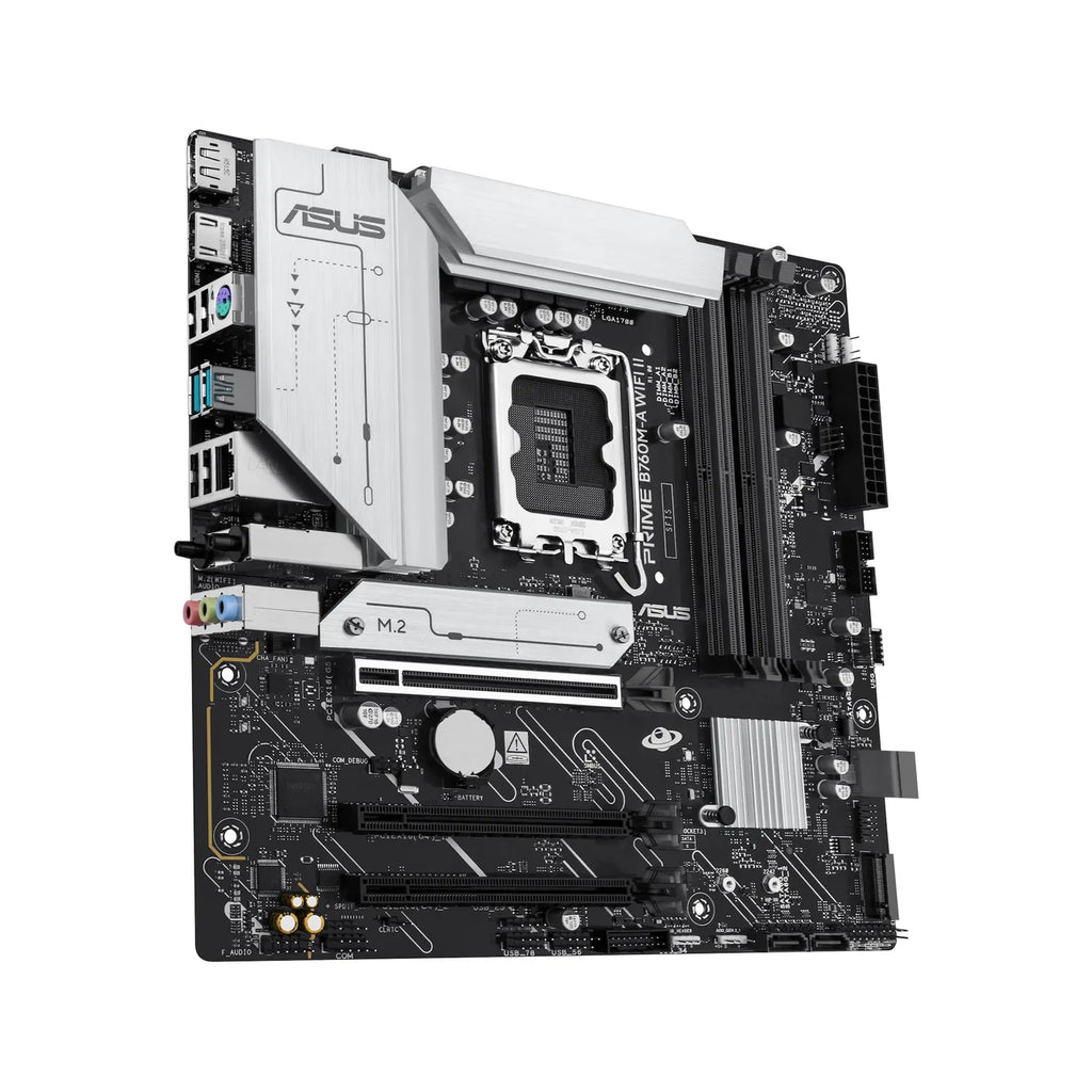ASUS PRIME B760M-A WiFi II-mATX Mainboard Sockel 1700 HDMI/DP