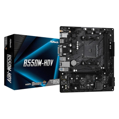 ASRock B550M-HDV Mainboard Sockel AM4/HDMI/DP/VGA