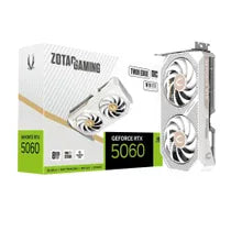 ZOTAC GAMING GeForce RTX 5060 Twin Edge OC White Edition 8GB GDDR7 Grafikkarte 3x DP, 1x HDMI