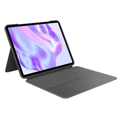 Logitech Combo Touch Grafit Tastatur-Case für iPad Pro 13 Zoll (M4/M5), Englisch US-international (QWERTY)