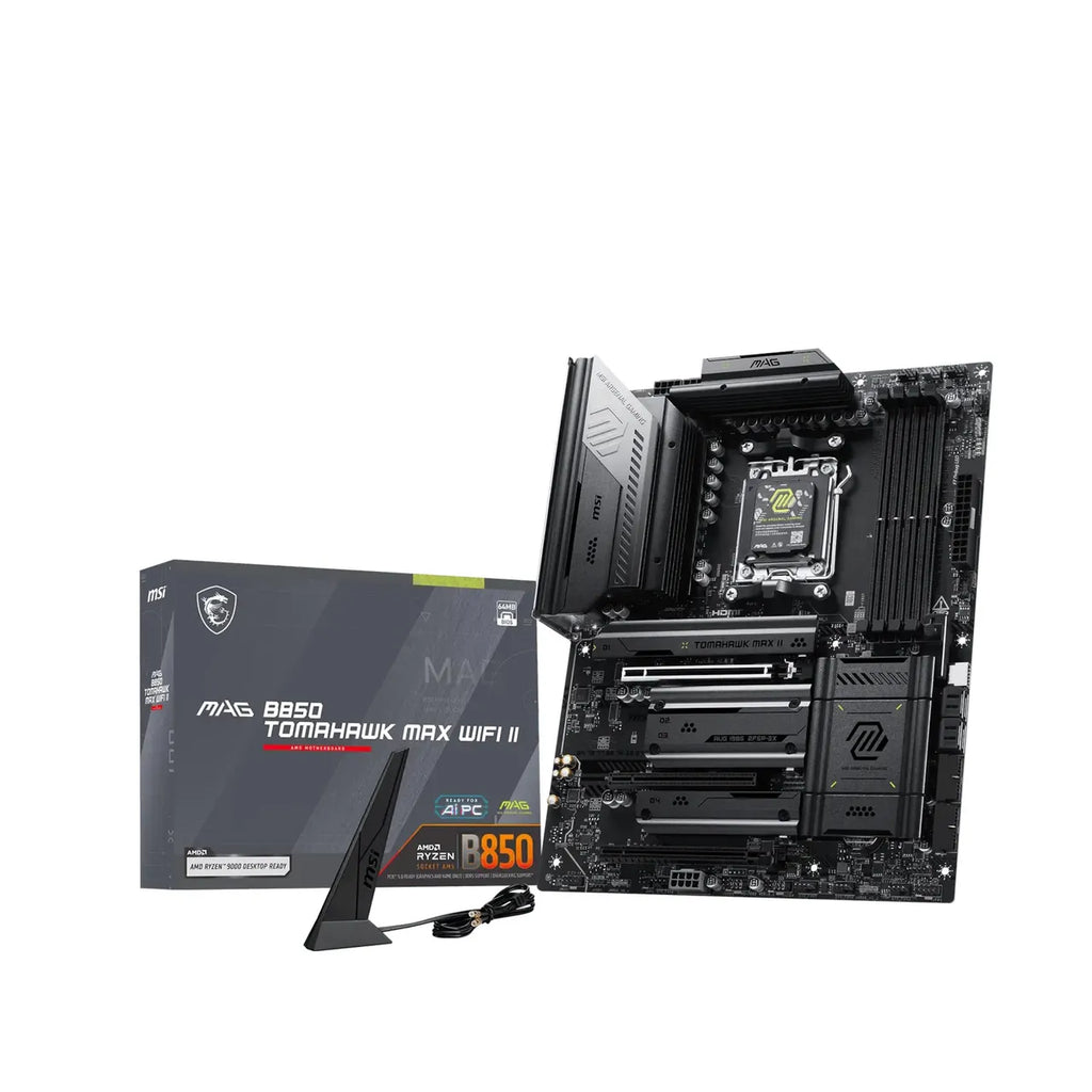 MSI MAG B850 TOMAHAWK MAX WIFI II Mainboard AM5 M.2/WIFI7/BT/HDMI/USB-C