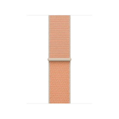 Apple 46 mm Sport Loop Cantaloupe orange