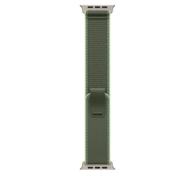 Apple 49 mm Trail Loop Green/ Neon - M/L - Titan Natur