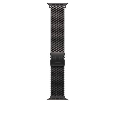 Apple 49mm Milanaise Armband Titan Schwarz - Small