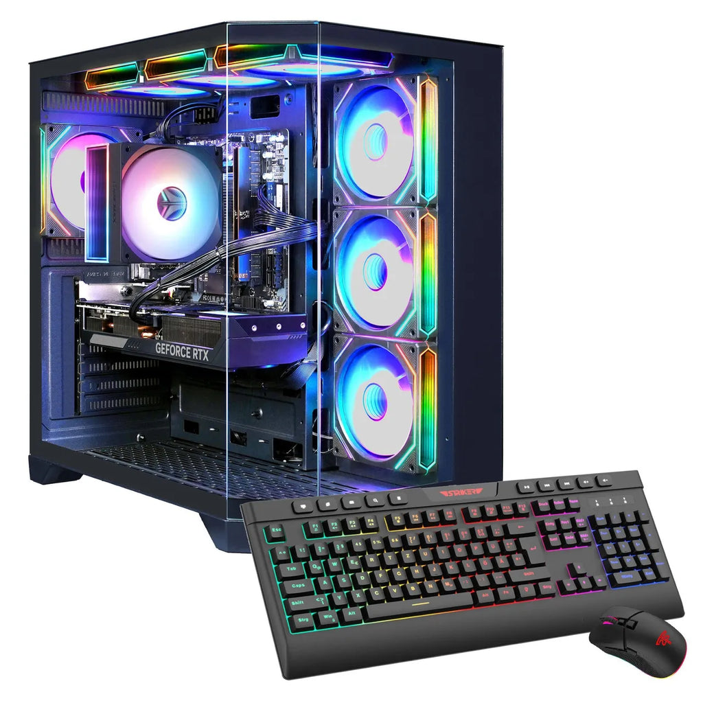 Hyrican GAMEMAX HYPE-A BK 7991 Core Ultra 5 245KF 16GB/1TB SSD RX 9070 Win11