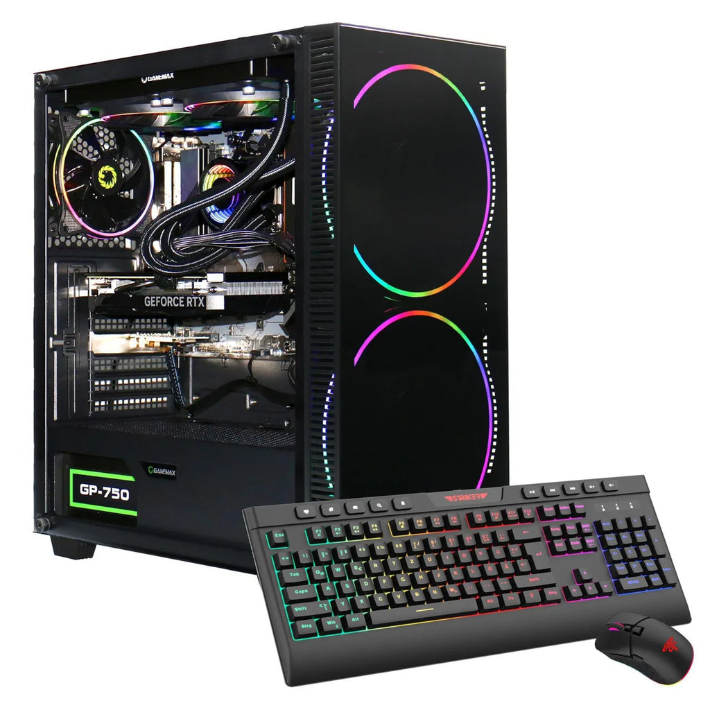 Hyrican GAMEMAX Black Hole 7966 Ryzen 5 9600X WAK 16GB/1TB SSD RTX 5070 Win11