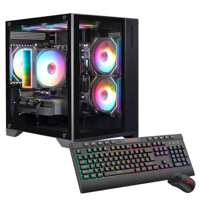 Hyrican GAMEMAX Infinity Mini BK 7994 R5 9600X 16GB DDR5 1TB SSD RTX 5070 Win11