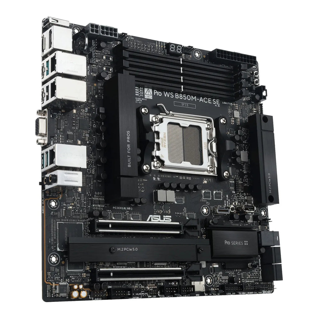 ASUS PRO WS B850M-ACE SE mATX Mainboard AM5 VGA/HDMI/DP