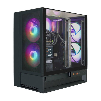 Hyrican COUGAR OmnyX BK 8075 Ryzen 7 9850X3D WAK 32GB/2TB SSD RTX 5080 Win11