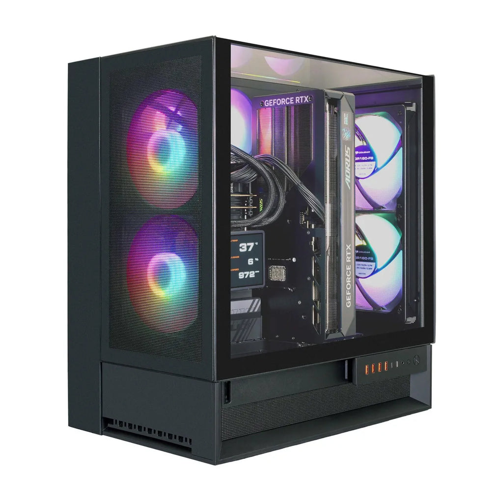 Hyrican COUGAR OmnyX BK 8077 Ryzen 7 9700X WAK 32GB/2TB SSD RTX 5080 Win11
