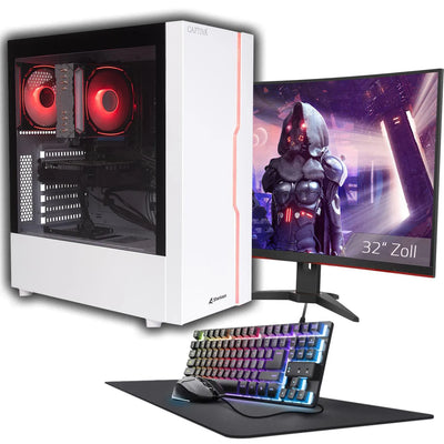 Captiva PC Advanced Gaming R93-545 Ryzen 7 5700X 32GB/1TB SSD RTX 5060 Win11 inkl. AOC TFT 32