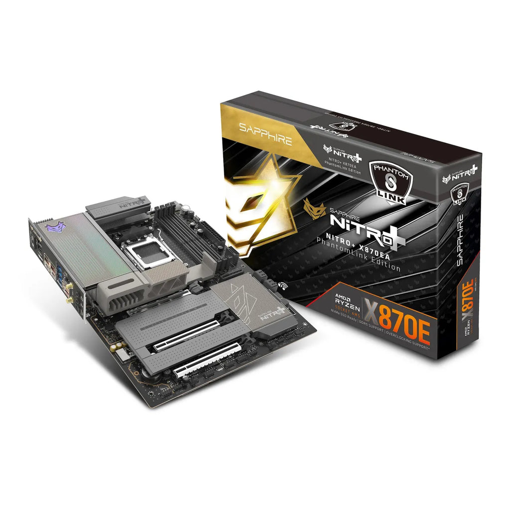 SAPPHIRE NITRO+ X870EA WIFI7 PhantomLink ATX Mainboard HDMI/M.2