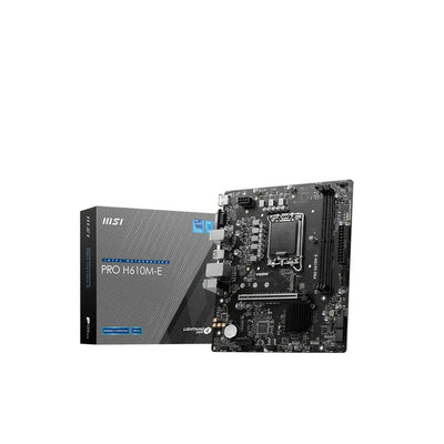 MSI Pro H610M-E Mainboard mATX 1700 M.2/HDMI/VGA