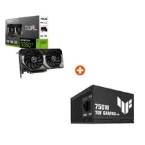 ASUS LEVEL UP #7 Bundle (DUAL-RTX5060TI + TUF-GAMING-750B-EVO)