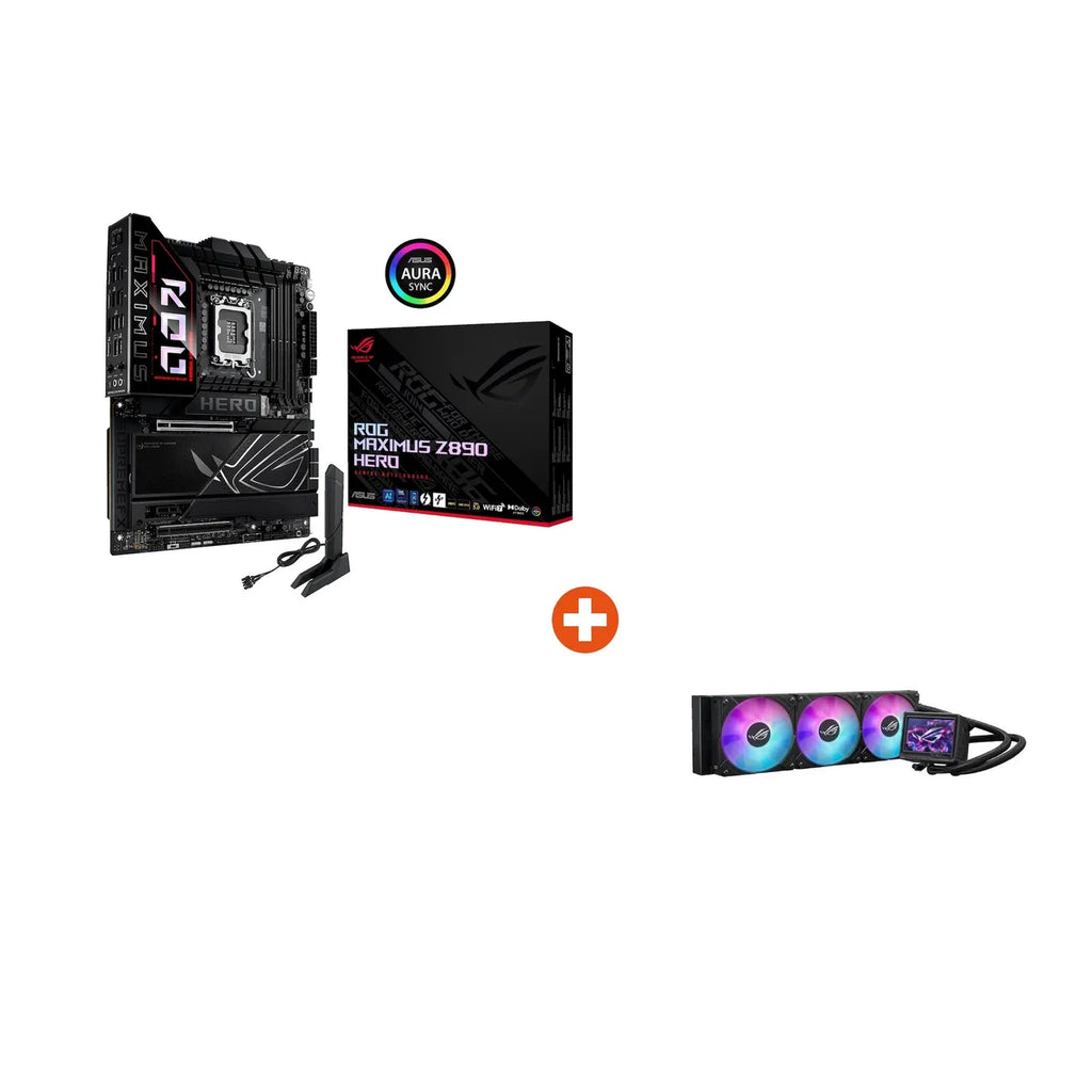 ASUS LEVEL UP #15 Bundle (ROG MAXIMUS Z890 HERO + ROG RYUJIN III 360 ARGB EXTREME)