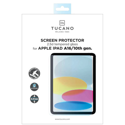Tucano Displayschutz aus gehärtetem Glas für das iPad A16 11
